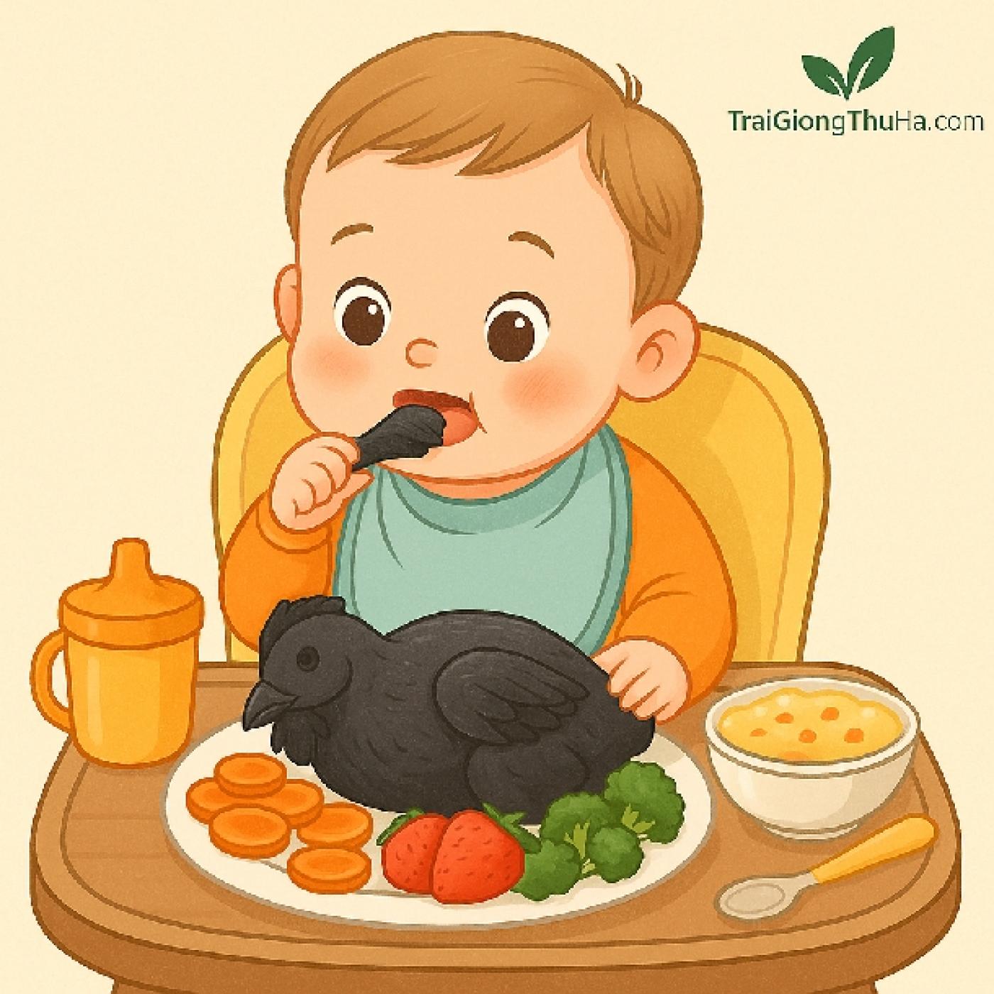 Gà Ác Cho Trẻ Em – Nên Ăn Không? Chuyên Gia Nói Gì?