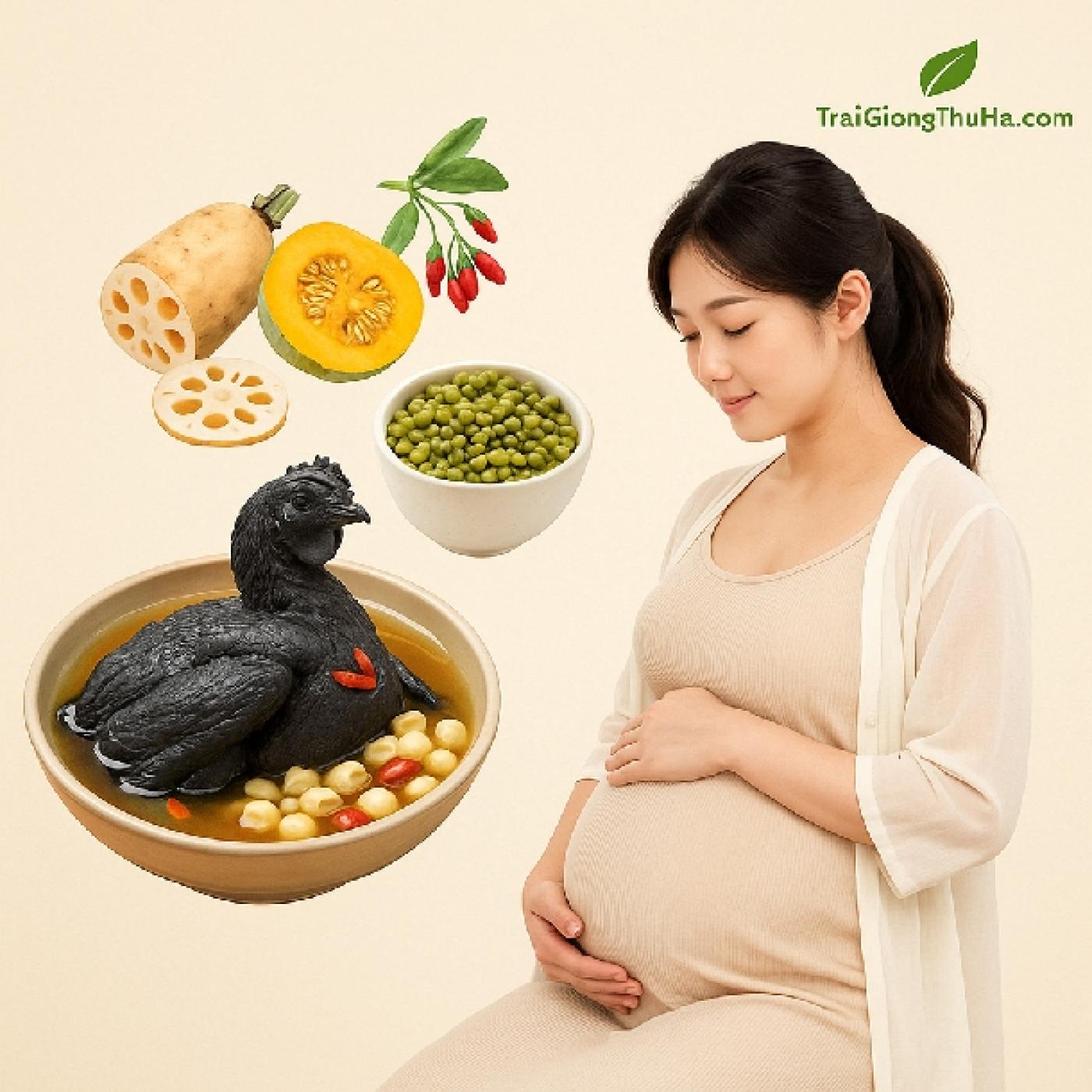 Gà Ác Cho Mẹ Bầu – Ăn Thế Nào Để Bổ Mà Không Nóng?