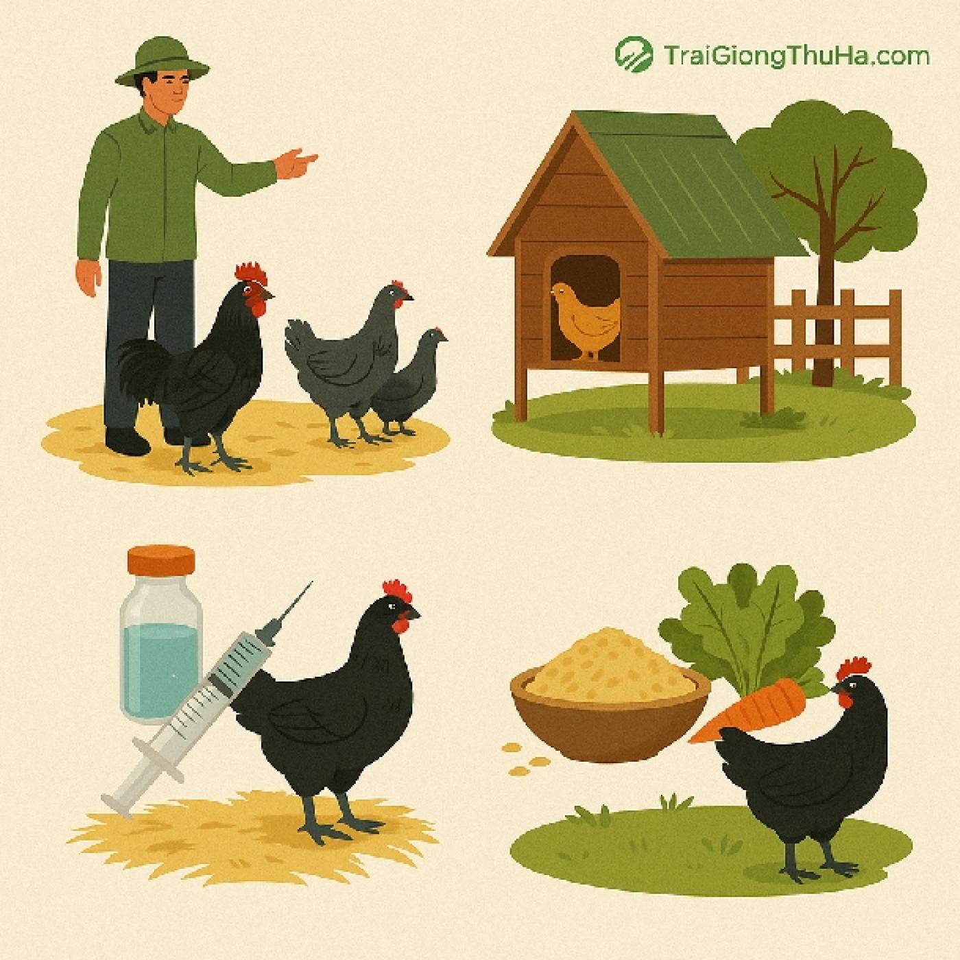 Nuôi Gà H'Mông Có Giàu Không? Kinh Nghiệm Thực Tế Từ Mô Hình Thành Công