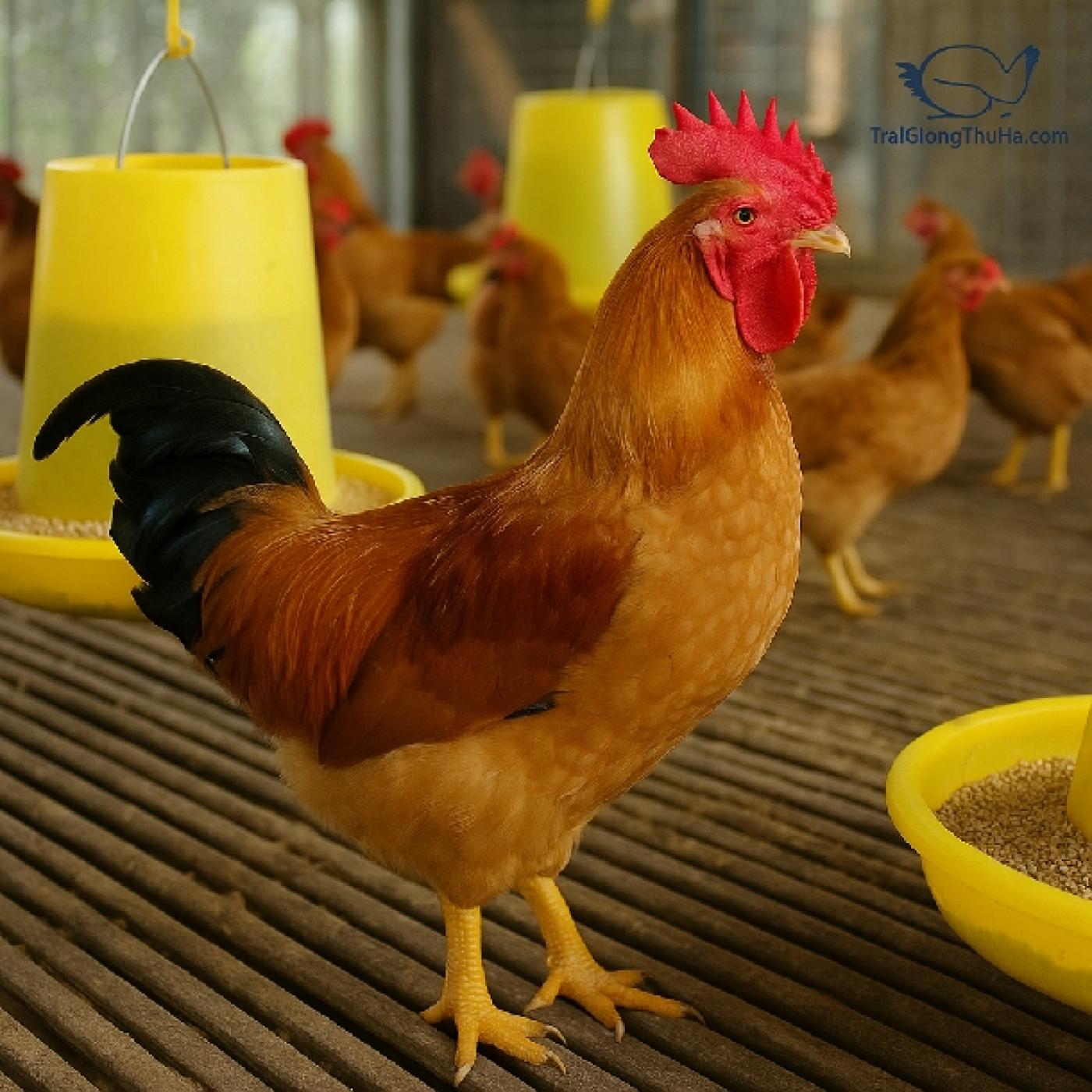 Cách Nuôi Gà Lương Phượng Nhốt Chuồng Bằng Cám Viên Đúng Kỹ Thuật