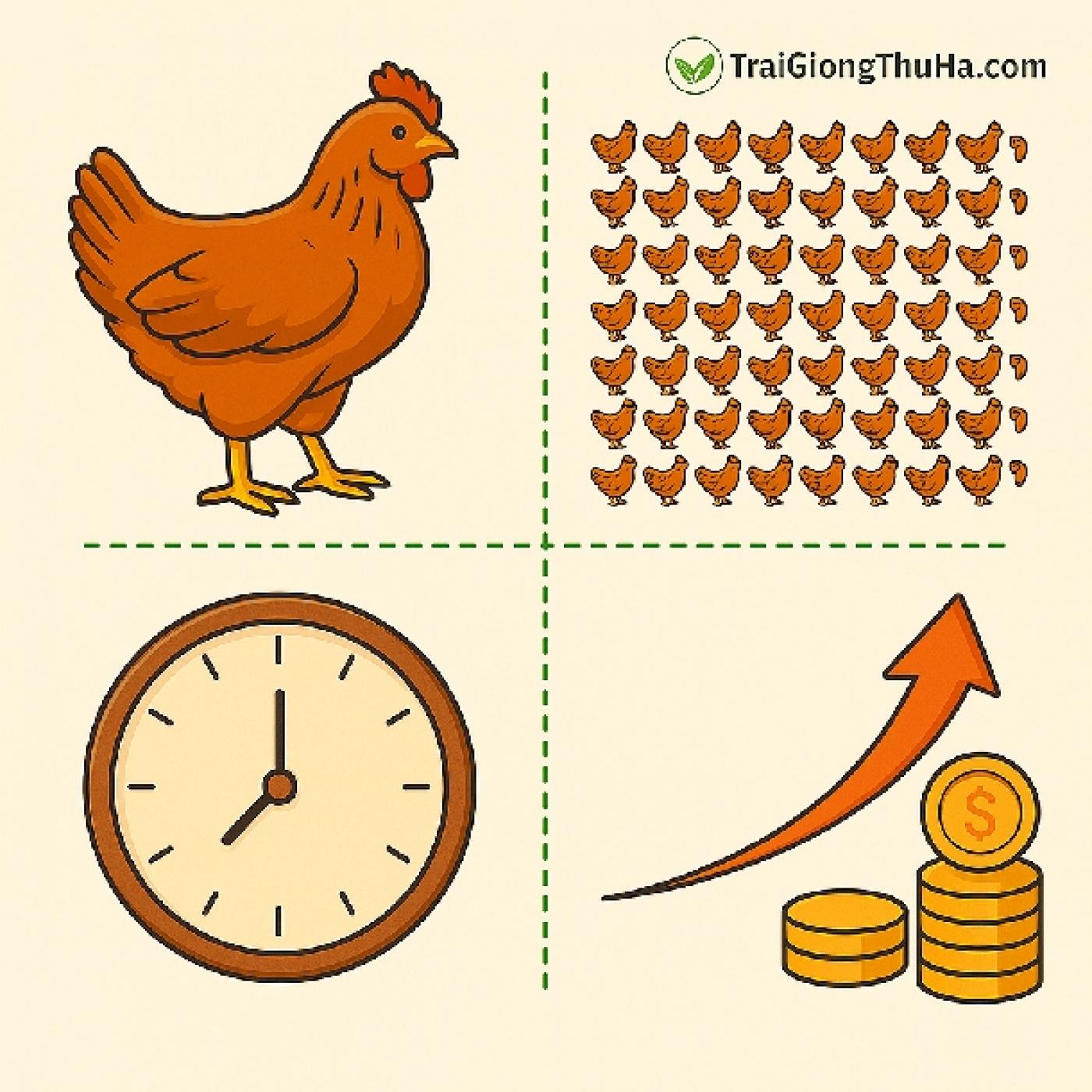 Mô Hình Nuôi Gà Lương Phượng 100 Con – Bao Lâu Hòa Vốn Và Sinh Lời?