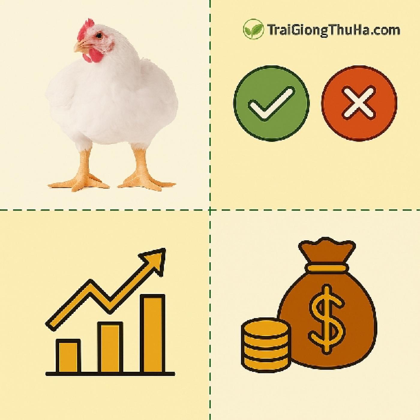 Gà Công Nghiệp Là Gì? Ưu Nhược Điểm & Hiệu Quả Kinh Tế Khi Chăn Nuôi