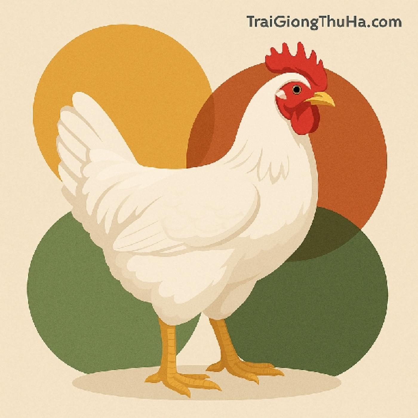 Đặc Điểm Giống Gà Mỹ Trắng Công Nghiệp: Tăng Trọng Nhanh, Dễ Nuôi