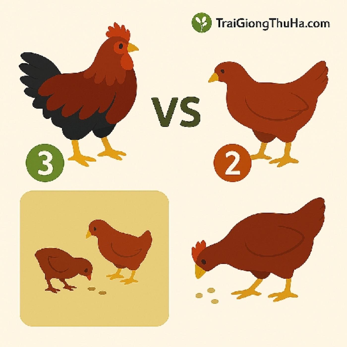 So Sánh Gà Lai Chọi 3 Máu Và Gà Lai 2 Máu: Ưu Nhược Điểm & Loại Nào Hiệu Quả Hơn Khi Nuôi?