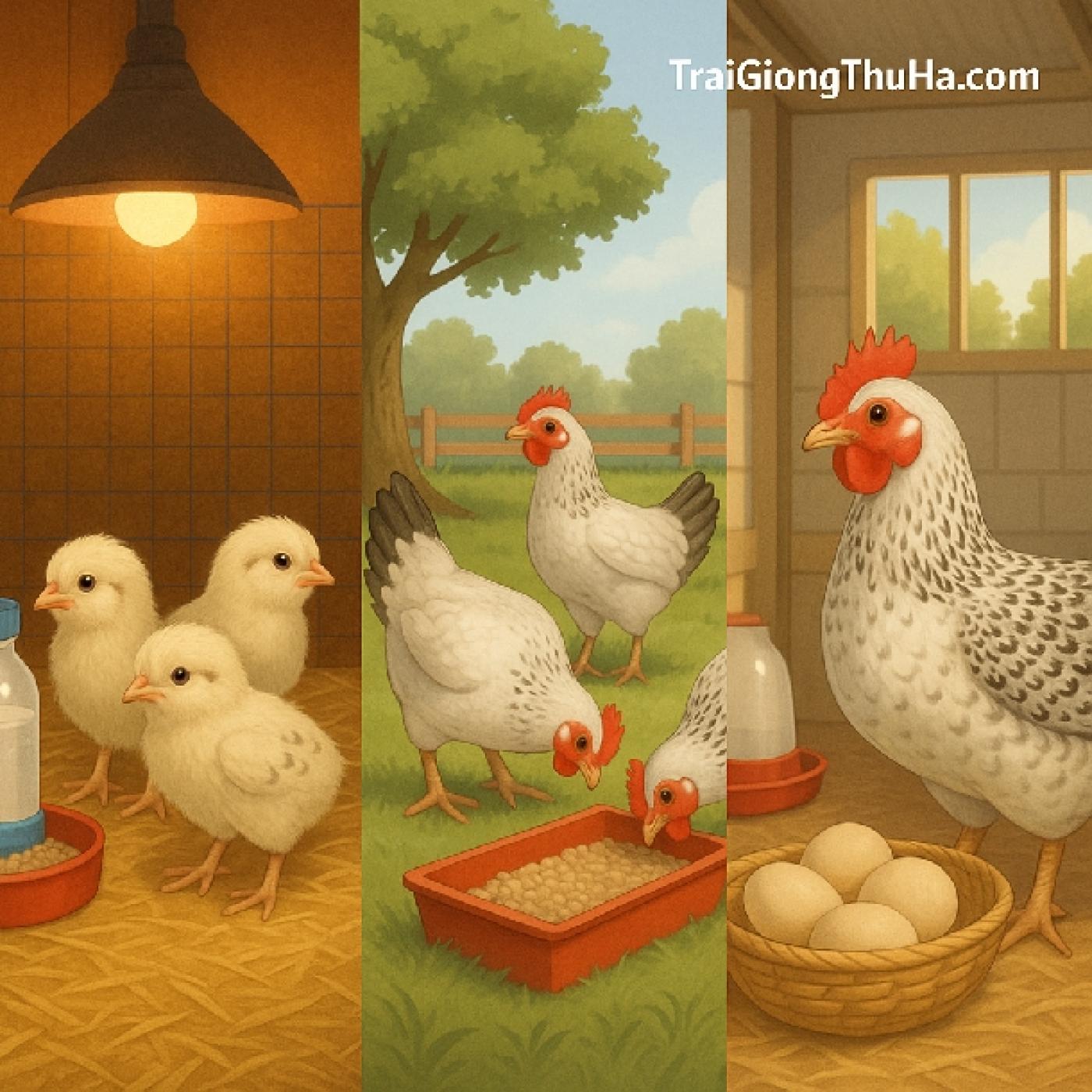 Kỹ Thuật Nuôi Gà Ai Cập 3 Máu Đạt 270 Trứng/Năm – Giảm Chi Phí, Tăng Lợi Nhuận