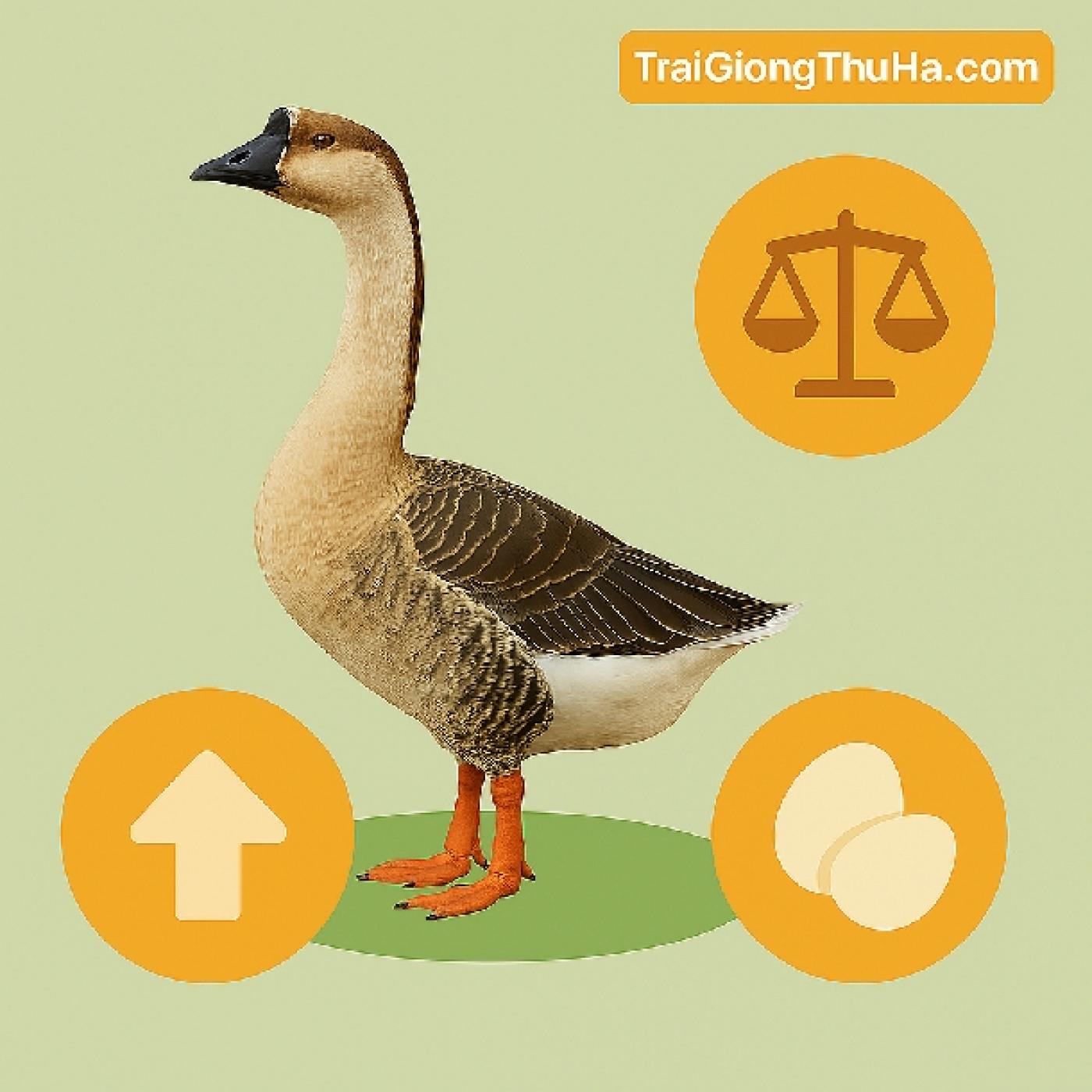 Ngỗng Sư Tử Có Nặng Không? Trọng Lượng Trưởng Thành Và Giá Trị Thịt Thương Phẩm Mới Nhất