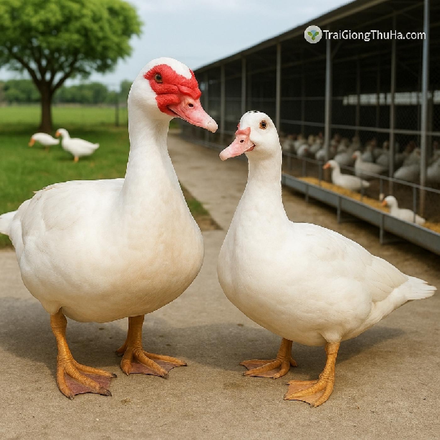 Tìm Hiểu Ngan Pháp R71: Giống Ngan Nặng Cân, Tăng Trưởng Nhanh Cho Mọi Mô Hình