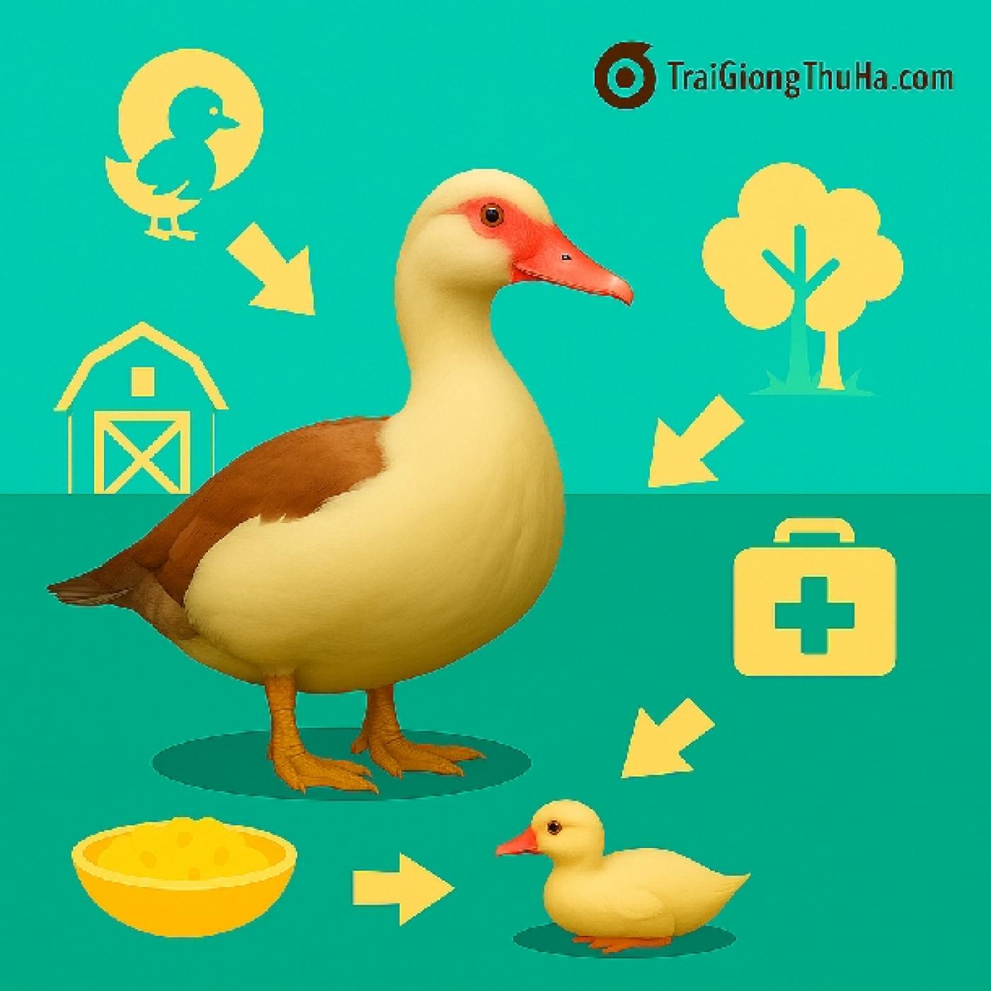 Kỹ Thuật Nuôi Ngan Nội Thả Vườn Hiệu Quả Cao Cho Nông Hộ Từ A–Z