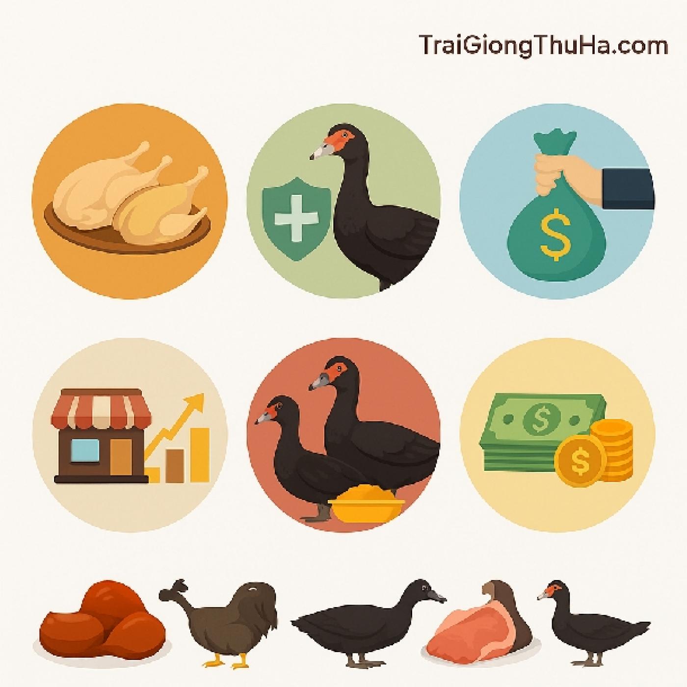 Tại Sao Giới Chăn Nuôi Chuyển Qua Nuôi Ngan Trâu Nhiều Hơn Ngan Công Nghiệp?