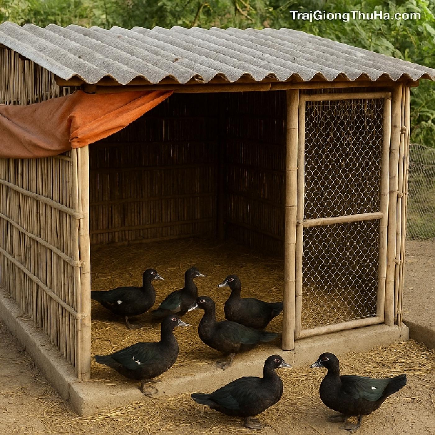 Tự Làm Chuồng Nuôi Ngan Trâu Giá Rẻ – Dưới 3 Triệu Đồng | Hướng Dẫn Chi Tiết