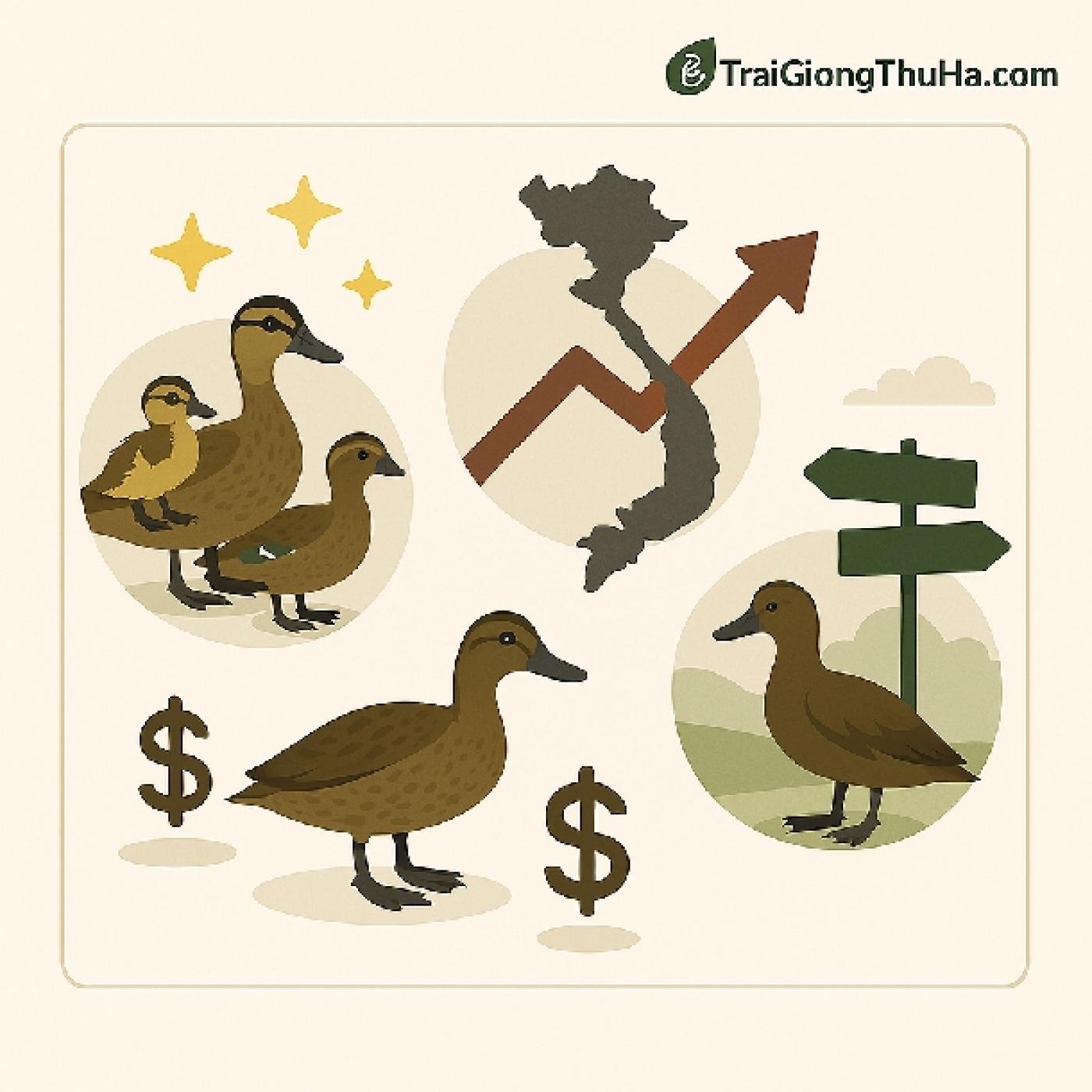Thị Trường Vịt Trời Tại Việt Nam: Cơ Hội – Thách Thức – Hướng Đi Mới