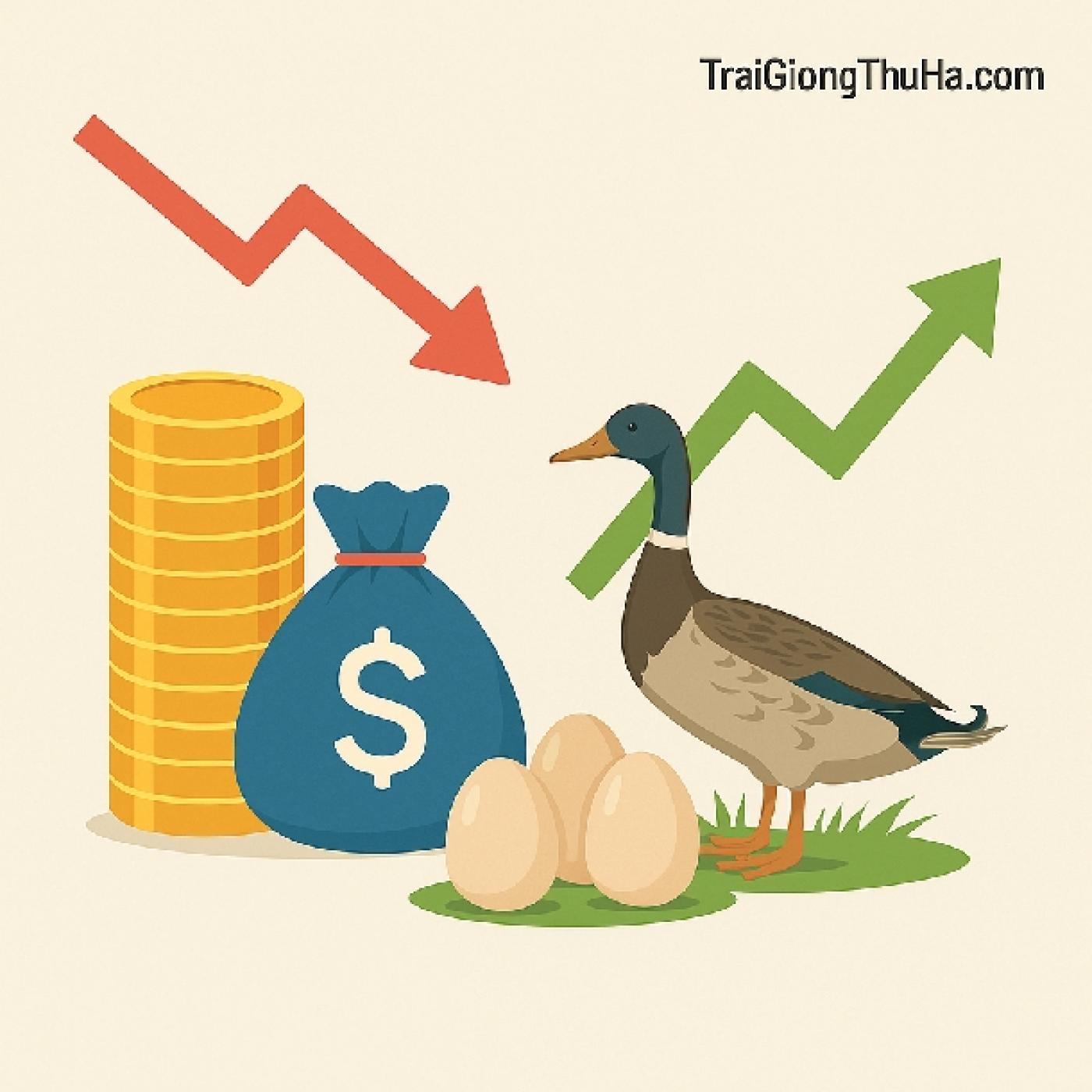 Mô Hình Nuôi Vịt Siêu Trứng: Chi Phí Đầu Tư & Lợi Nhuận Thực Tế