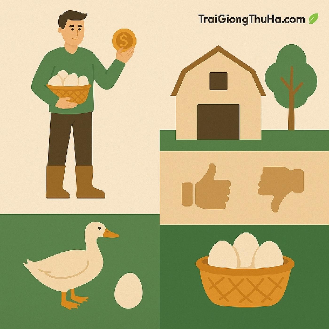 Làm Giàu Từ Vịt Siêu Trứng: Mô Hình Thực Tế Cho Người Mới Bắt Đầu