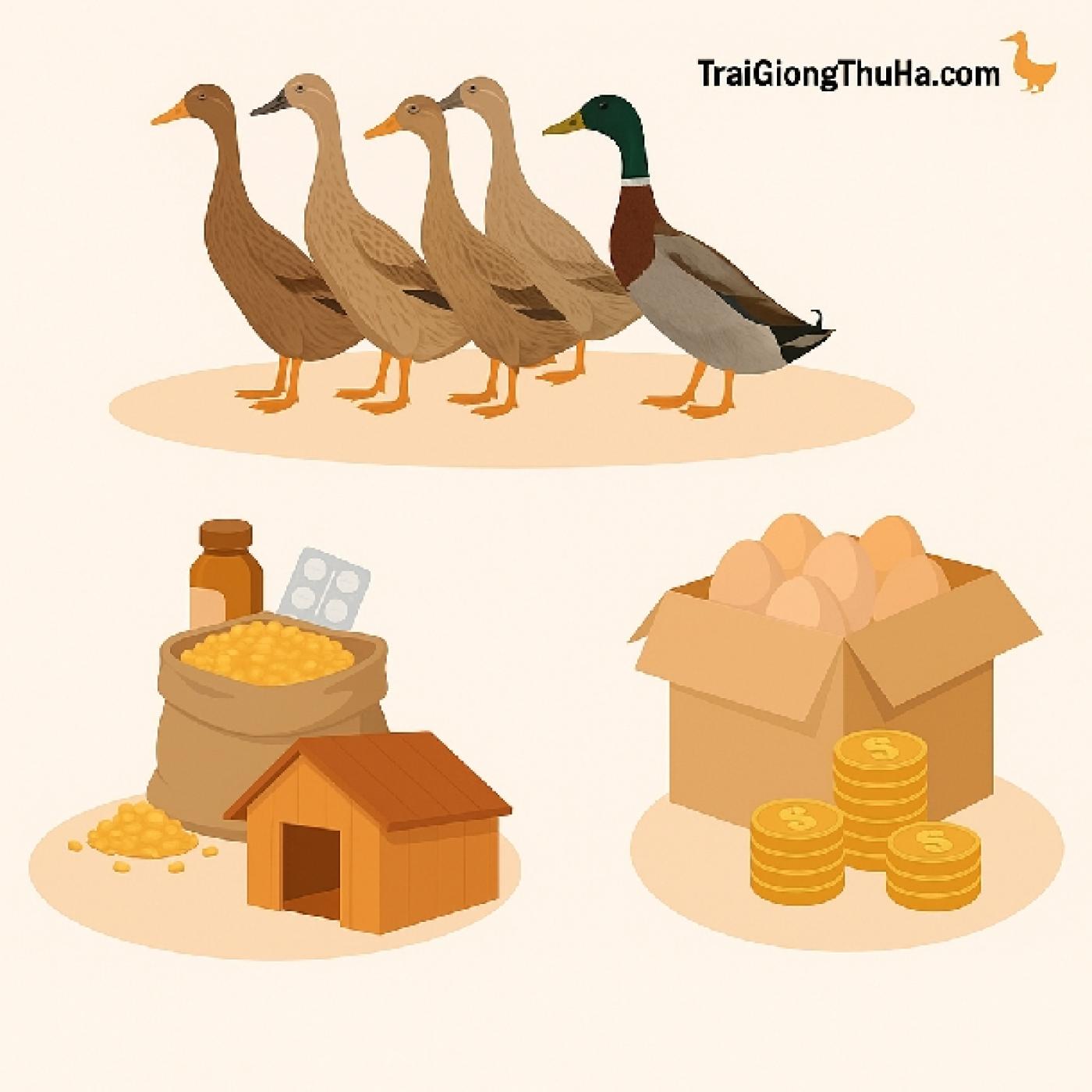 Nuôi Vịt Cổ Cò Có Lãi Không? Chi Phí Và Lợi Nhuận Chi Tiết