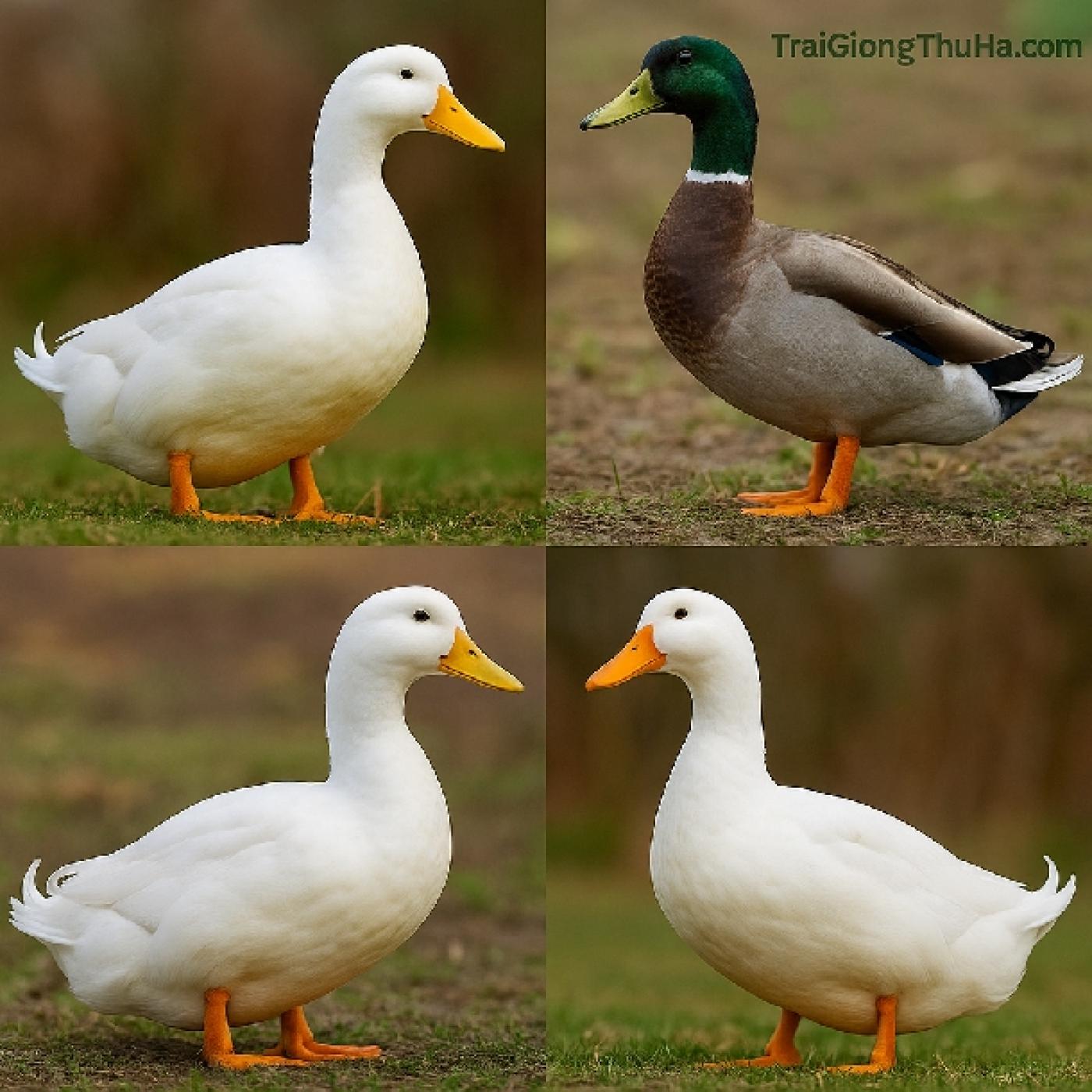 Vịt Siêu Thịt Có Bao Nhiêu Loại? So Sánh Vịt Bơ, Vịt Bầu, Vịt Grimaud, Vịt Cherry Chi Tiết Nhất