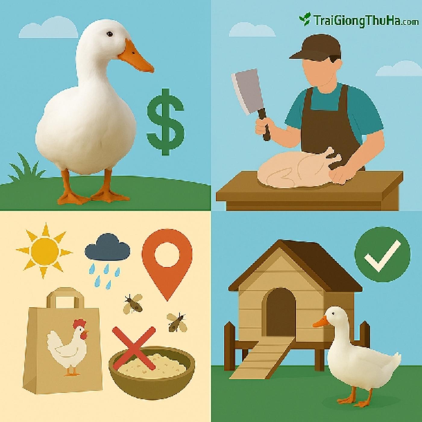 Vịt Siêu Thịt Có Bán Dễ Không? Gợi Ý Đầu Ra Và Cách Tăng Giá Bán Hiệu Quả