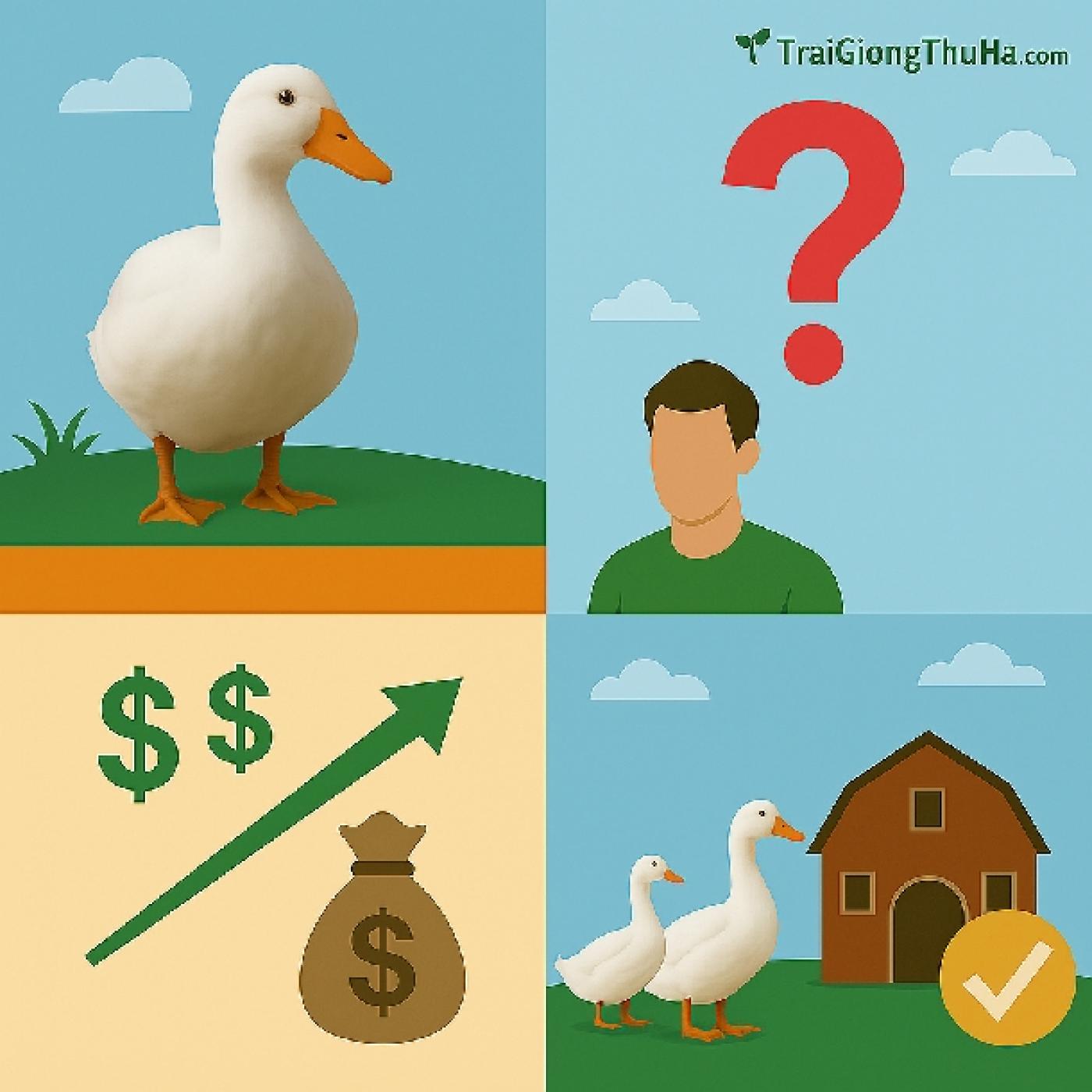 Vịt Siêu Thịt Là Gì? Tìm Hiểu 3 Giống Vịt Thịt Tăng Trưởng Nhanh Nhất Hiện Nay