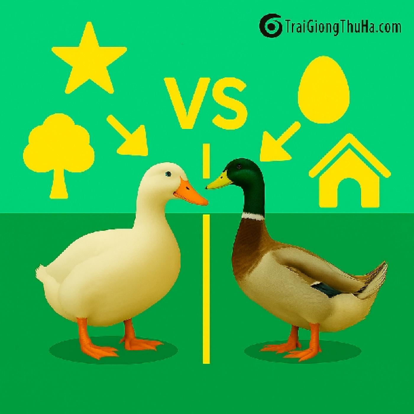 Giống Vịt Siêu Thịt Nào Được Lựa Chọn Nhiều Nhất Hiện Nay? Bảng So Sánh Chi Tiết Ưu – Nhược Điểm