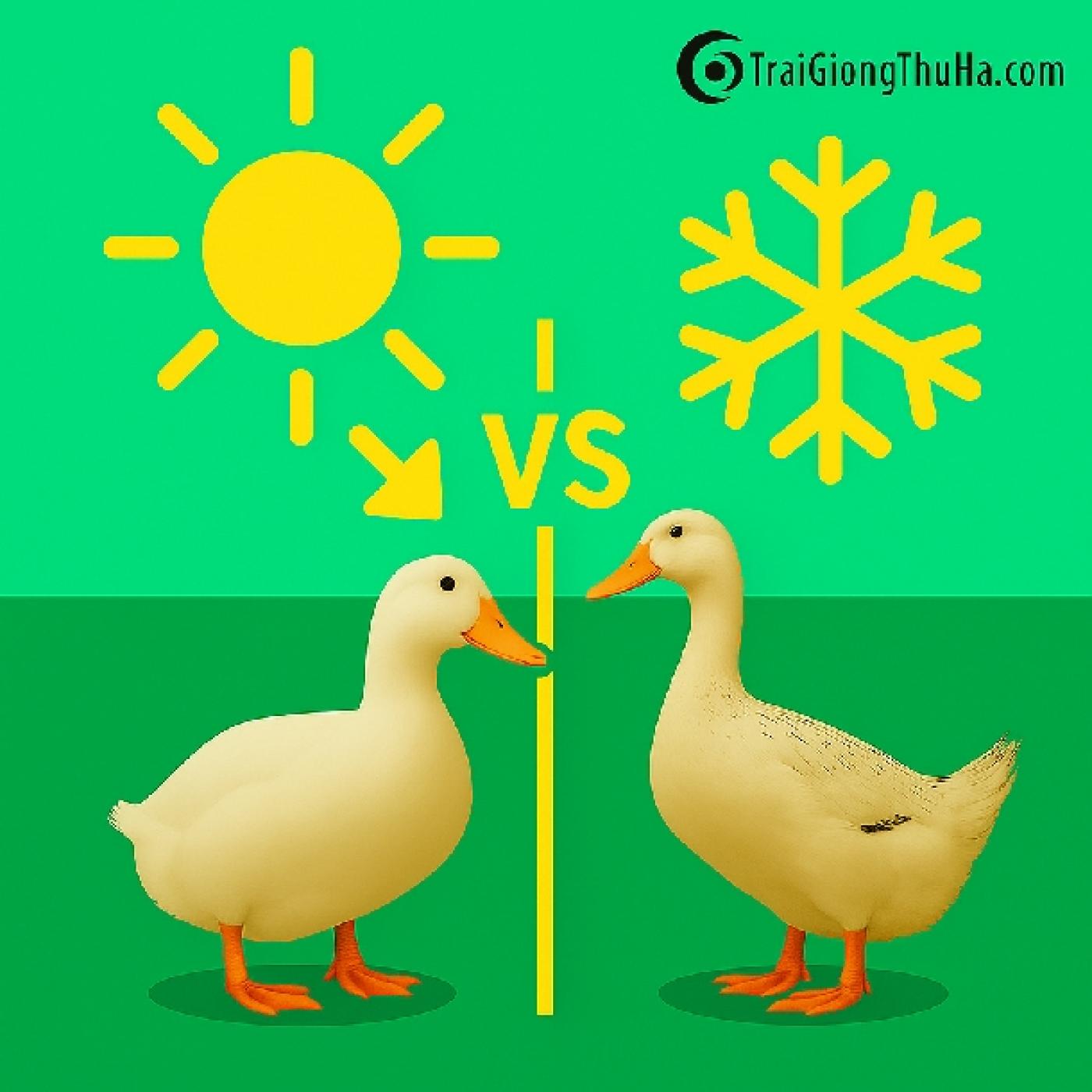 Vịt Siêu Thịt Có Nuôi Được Quanh Năm Không? Gợi Ý Thời Điểm Nuôi Lý Tưởng Nhất