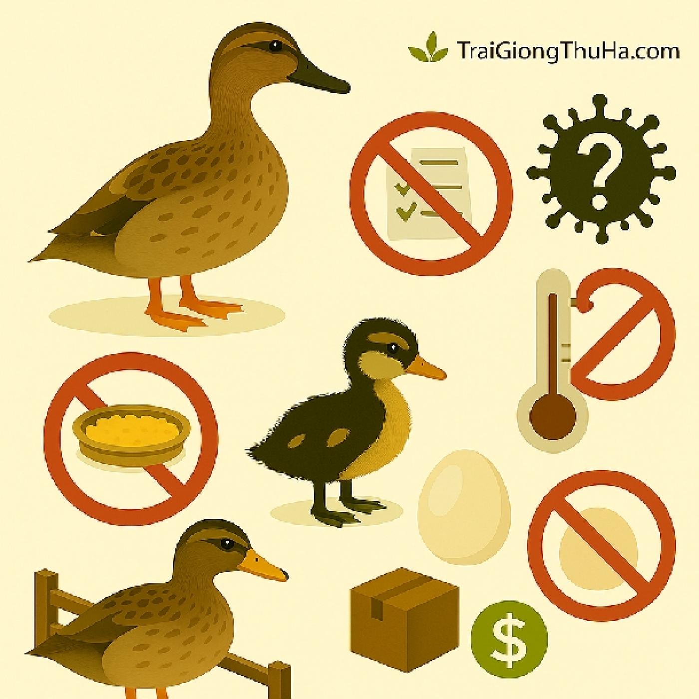 5 Sai Lầm Khi Nuôi Vịt Bầu Bến Mà Nhiều Người Mắc Phải – Cách Phòng Tránh Hiệu Quả