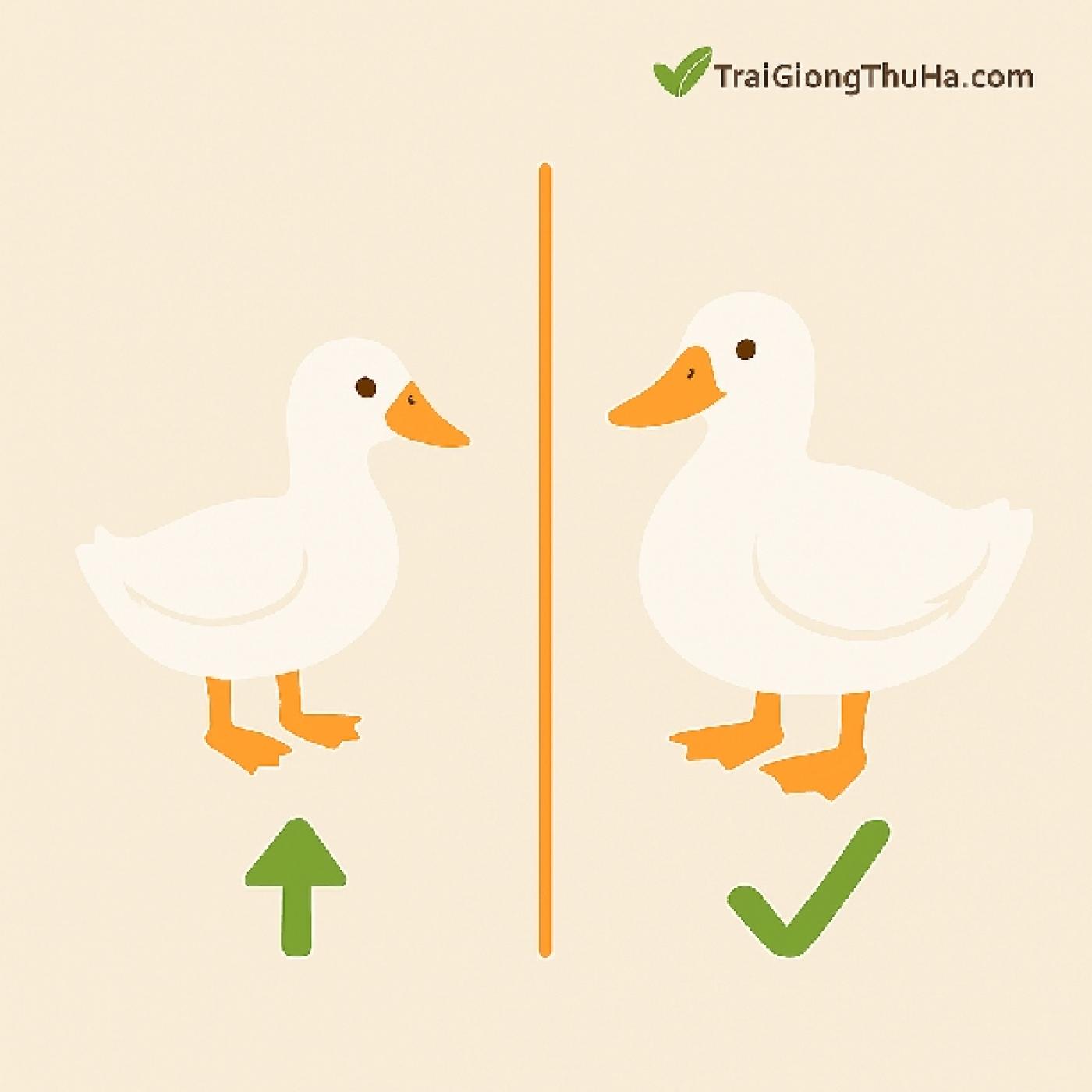 So Sánh Vịt Bầu Lai Nhỏ Và Vịt Bầu Lai Đại – Loại Nào Nuôi Thịt Hiệu Quả Hơn?