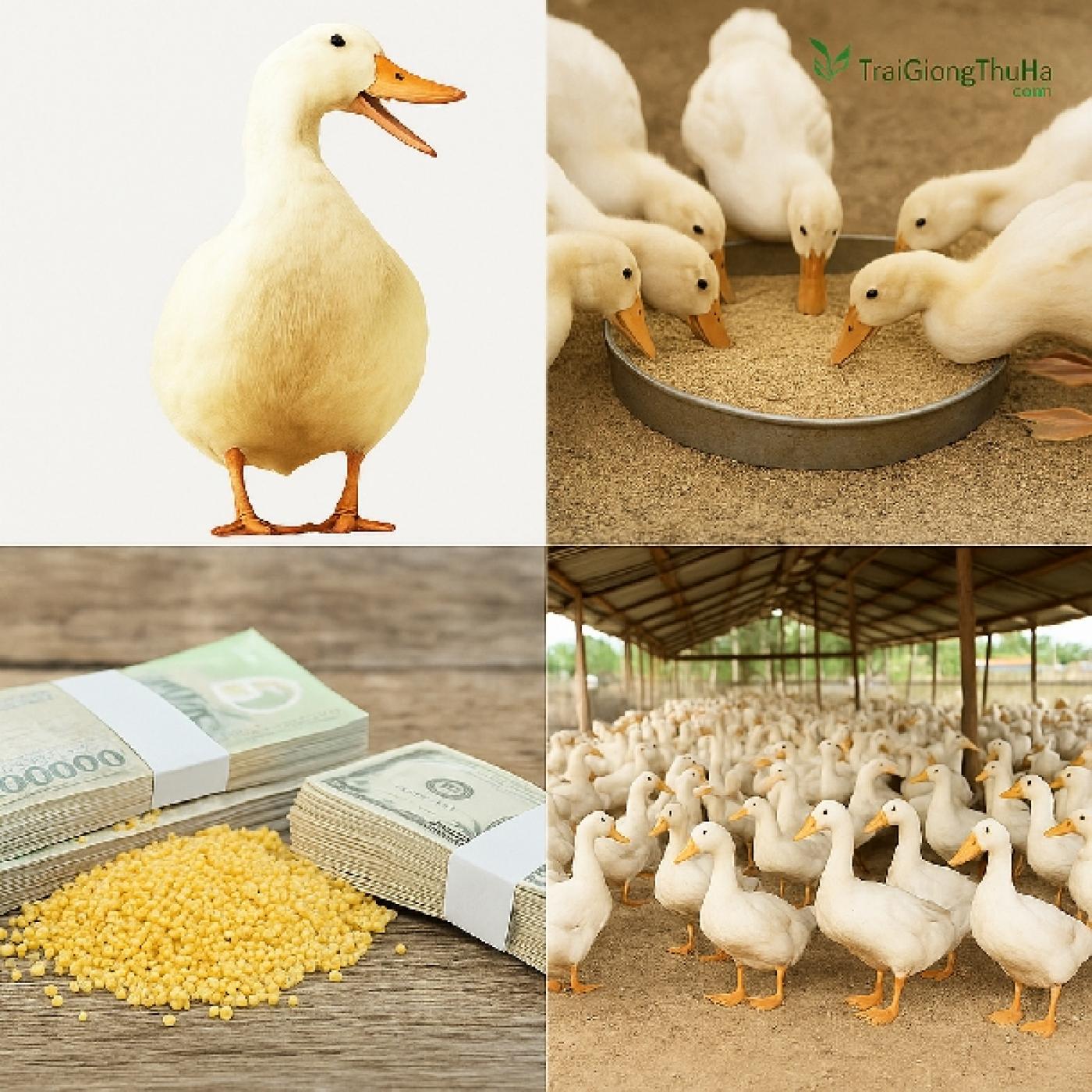 Mô Hình Nuôi Vịt Grimaud: 2 Tháng Thu Lãi Bao Nhiêu? Phân Tích Chi Phí Và Hiệu Quả Thực Tế