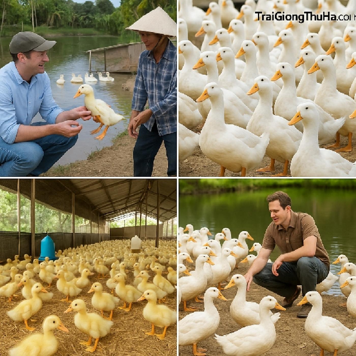 Câu Chuyện Thành Công: Nuôi Vịt Cherry Valley Theo Chuỗi Liên Kết Tại Miền Tây – Mô Hình Lãi Bền Vững