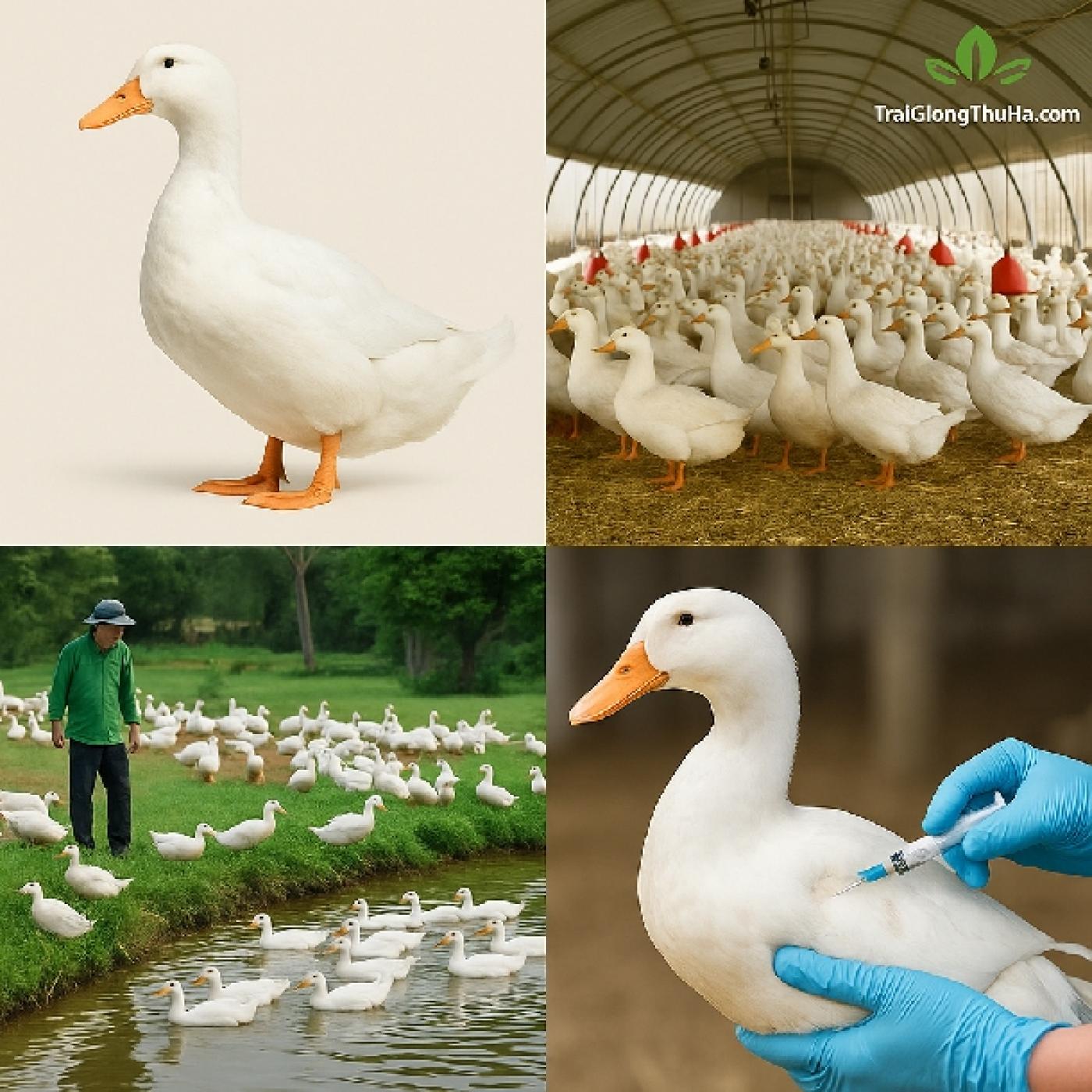 Vịt Cherry Valley Có Phải Lựa Chọn Tốt Nhất Cho Hợp Tác Xã Chăn Nuôi Hiện Nay?