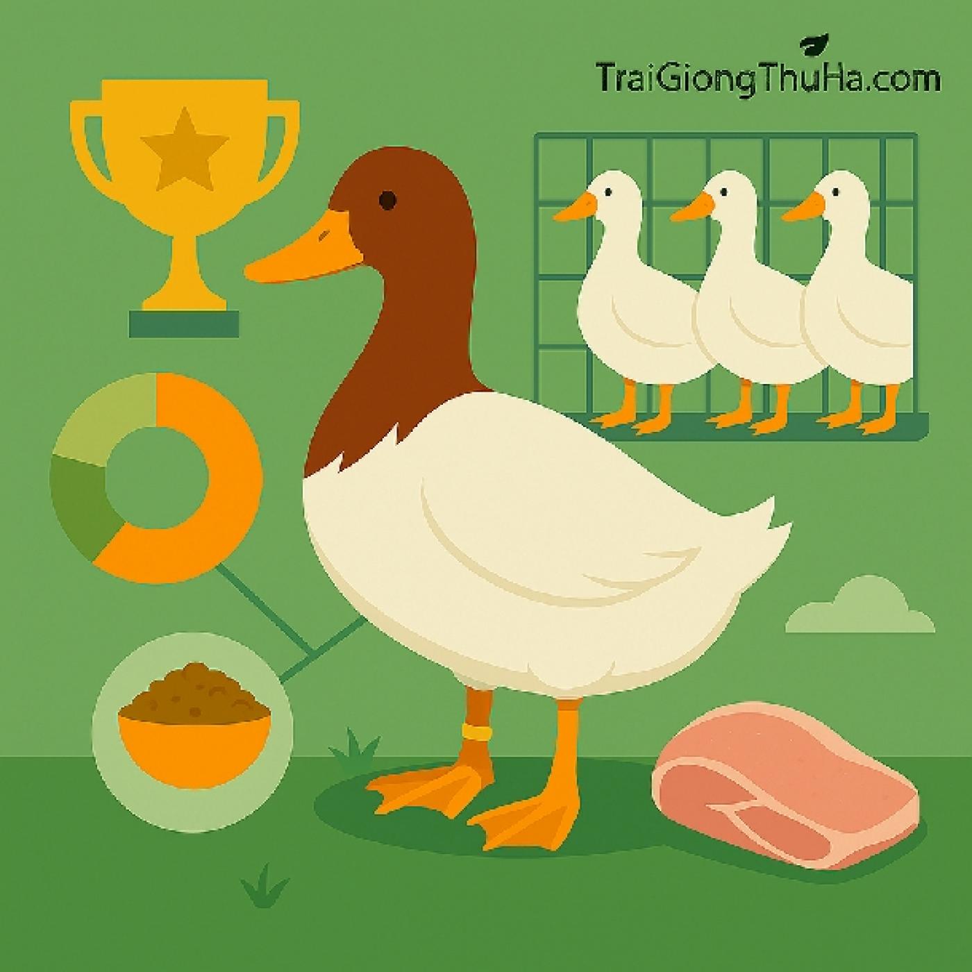 Vịt Cherry Valley Có Phải Là Giống Vịt Siêu Thịt Tốt Nhất Hiện Nay?