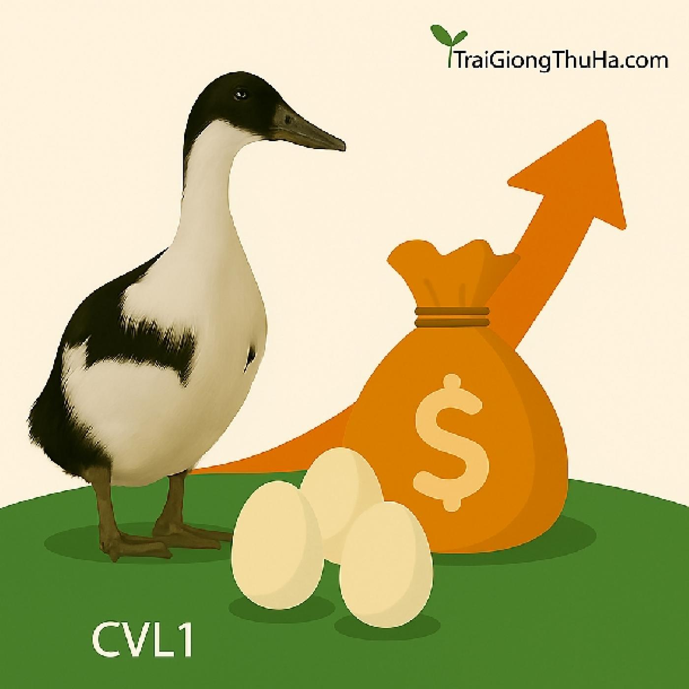 Giống Vịt CV 2000 Layer – Giải Pháp Tăng Thu Nhập Nhờ 300 Trứng/Năm