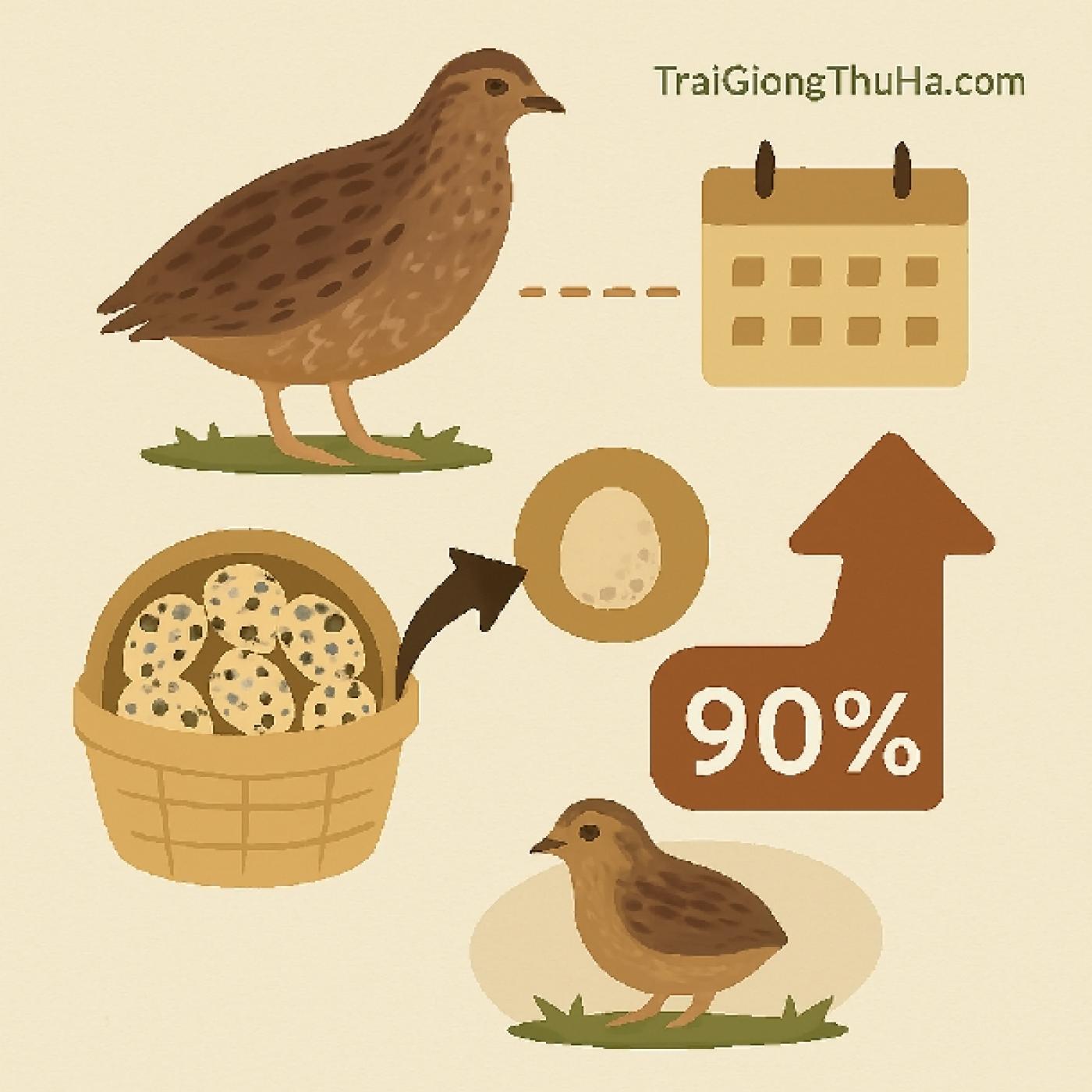 Nuôi Chim Cút Bao Lâu Thì Đẻ Trứng? Cách Tăng Tỉ Lệ Đẻ Lên 90%