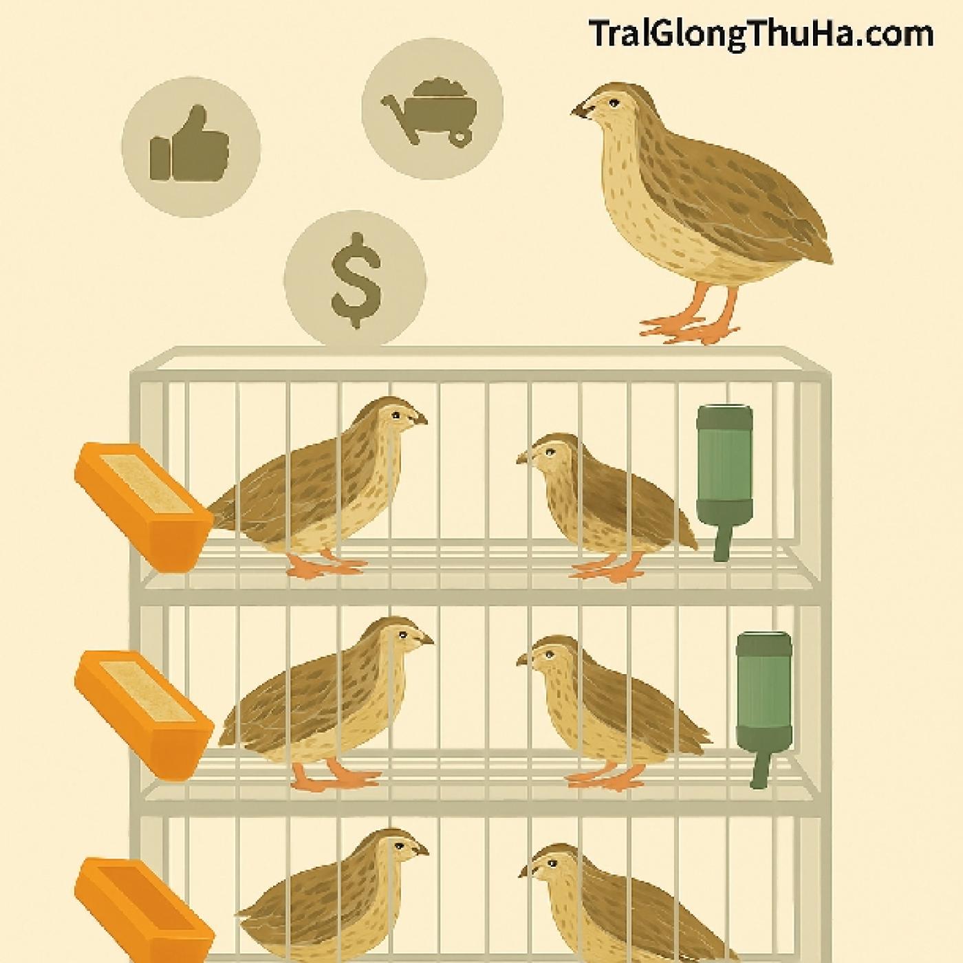 Hướng Dẫn Nuôi Chim Cút Trong Lồng – Ưu Nhược Điểm Và Kinh Nghiệm Thực Tế Từ Người Nuôi