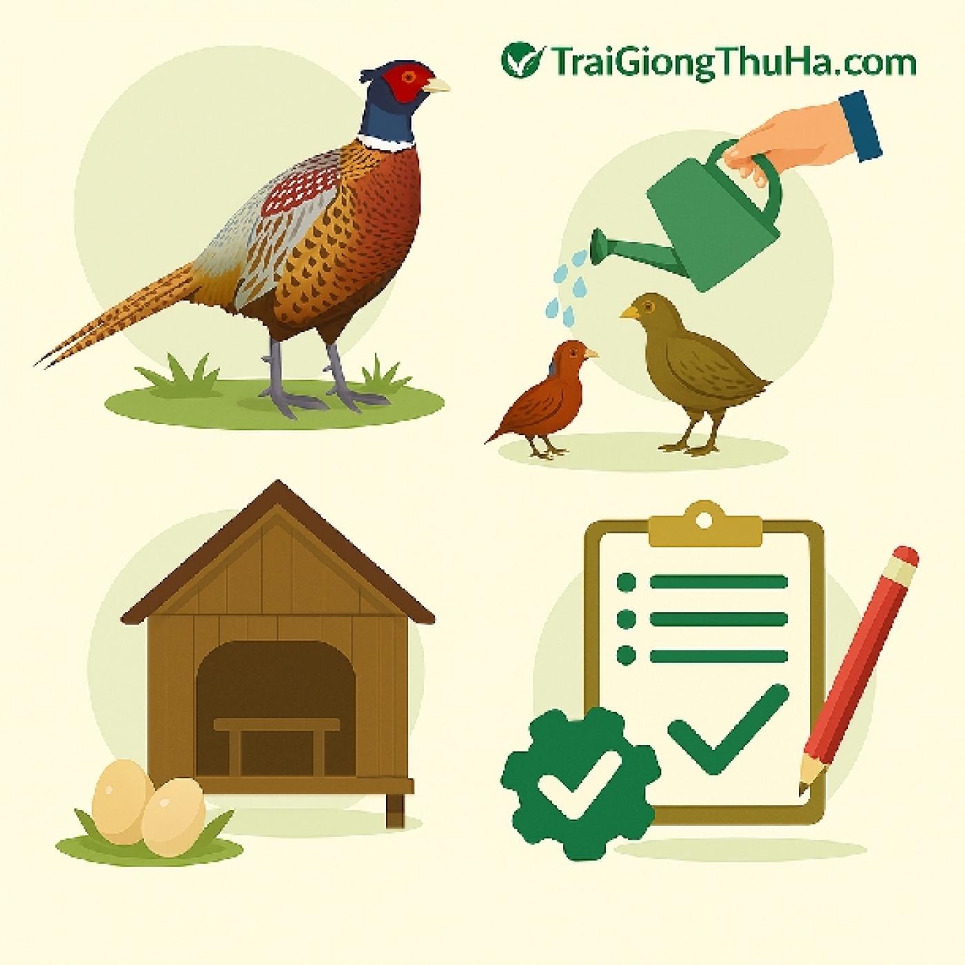 Kỹ Thuật Nuôi Chim Trĩ Đỏ Đạt Hiệu Quả Cao – Hướng Dẫn Chi Tiết Cho Người Mới Bắt Đầu