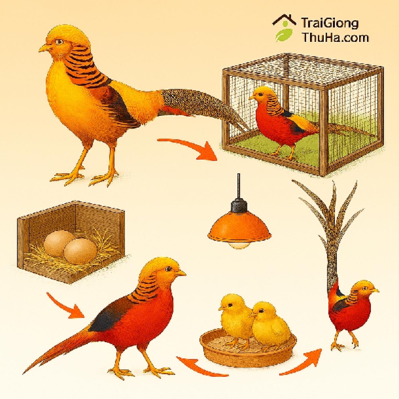 Hướng Dẫn Nuôi Chim Trĩ 7 Màu Từ A–Z: Kỹ Thuật Nuôi Hiệu Quả Cho Người Mới Bắt Đầu