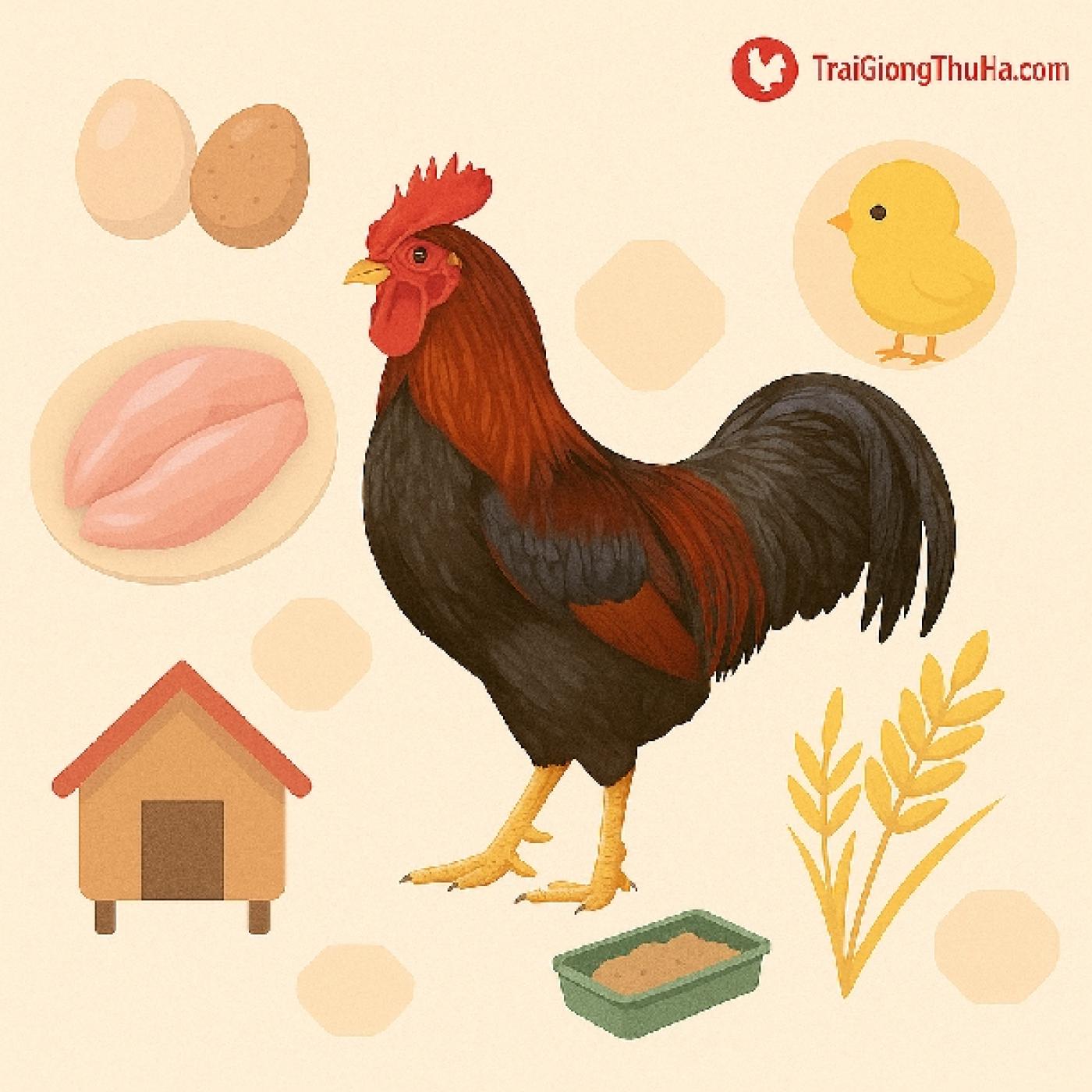 Gà Mía Sơn Tây Giống: Đặc Điểm, Nguồn Gốc và Giá Trị Kinh Tế Cao