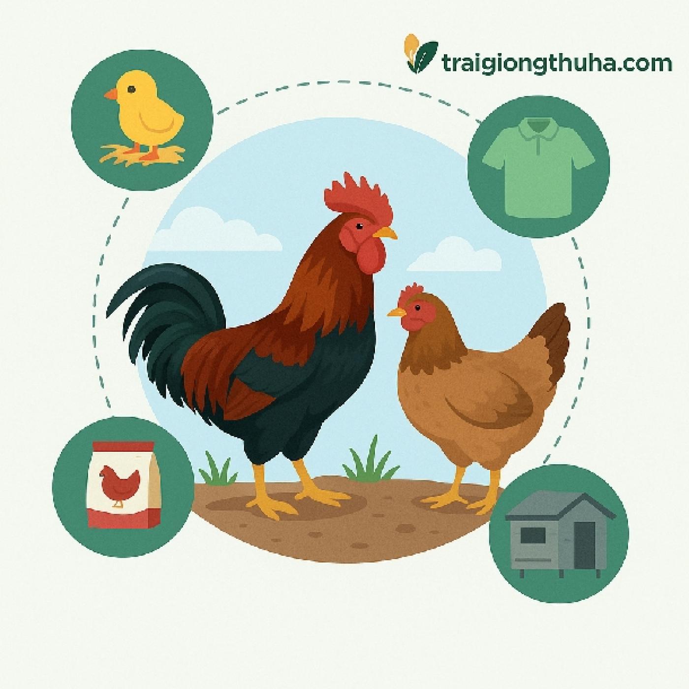 Gà Mía Sơn Tây Giống – Bí Quyết Nuôi Thịt Ngon, Giá Bán Cao