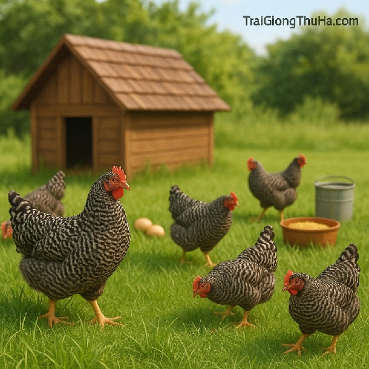 Giống Gà Ai Cập Vằn Siêu Trứng – Lựa Chọn Hàng Đầu Cho Hộ Chăn Nuôi Nhỏ Lẻ