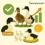 Nuôi Vịt Siêu Trứng CV 2000 Layer Có Lãi Không? Phân Tích Hiệu Quả Kinh Tế Từ 1000 Con Thực Tế