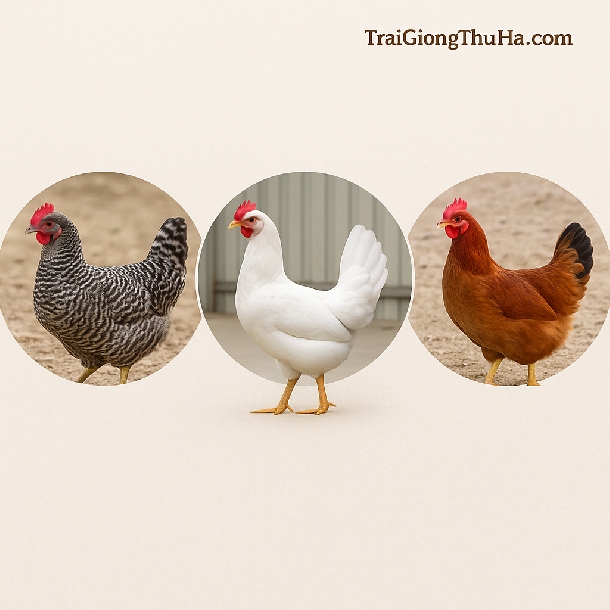 So Sánh Gà Siêu Trứng Ai Cập, D310 và IZ: Giống Nào Đẻ Tốt Nhất?