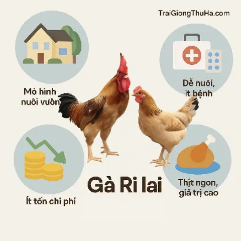 Xu Hướng Gà Ri Lai Lên Ngôi Trong Các Mô Hình Nuôi Gà Tự Cung Tự Cấp