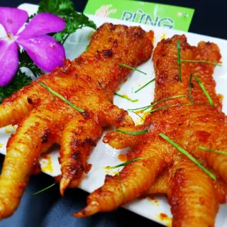 Gà Đông Tảo nướng muối ớt