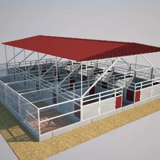 Kỹ thuật xây dựng chuồng trại của “vua lợn rừng” đất Bắc