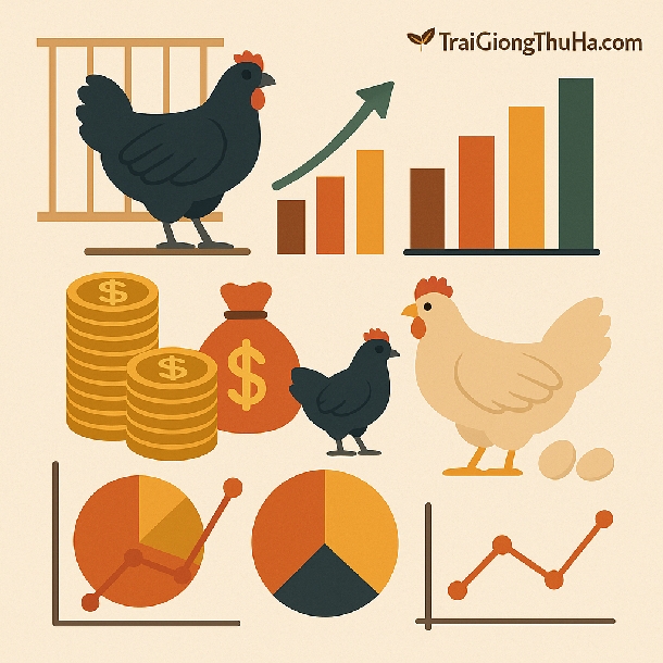 Gà Ác Nuôi Kinh Tế Có Lãi Không? Phân Tích Từ A–Z Chi Phí & Lợi Nhuận