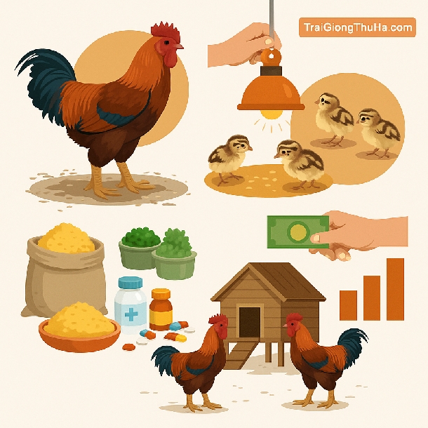 Mô Hình Nuôi Gà Móng Lai Hiệu Quả: Kỹ Thuật, Chi Phí Và Lợi Nhuận Thực Tế