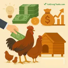 Chỉ Với 10 Triệu – Bắt Đầu Mô Hình Gà Móng Lai Lợi Nhuận Cao Cho Người Mới