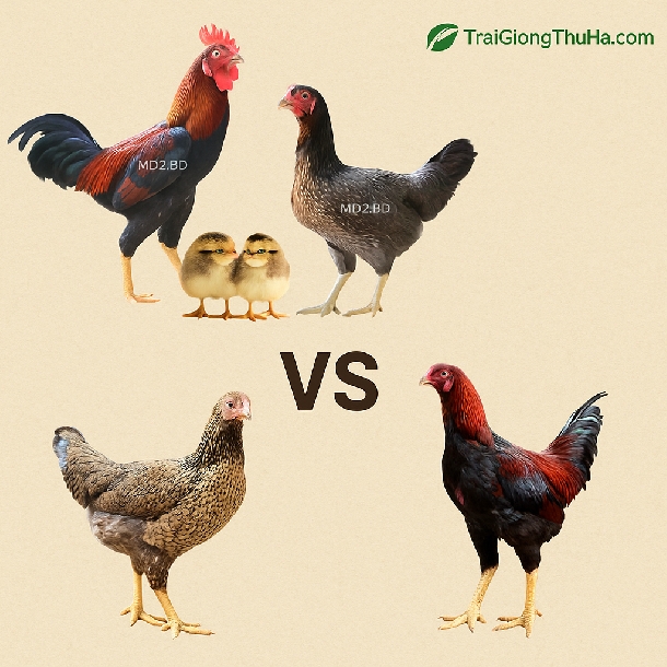 Gà Minh Dư Là Gì? So Sánh Gà Ta Lai Nòi Với Gà Ta Truyền Thống Dễ Hiểu Nhất