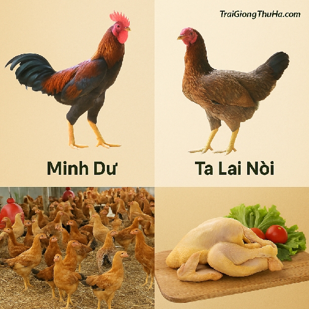 So Sánh Gà Minh Dư Và Gà Ta Lai Nòi – Nên Nuôi Giống Nào Để Có Lãi Cao?