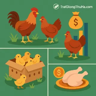 Mô Hình Gà Ta Lai Nòi Minh Dư – Giải Pháp Làm Giàu Mới Của Nông Dân Trẻ Việt Nam