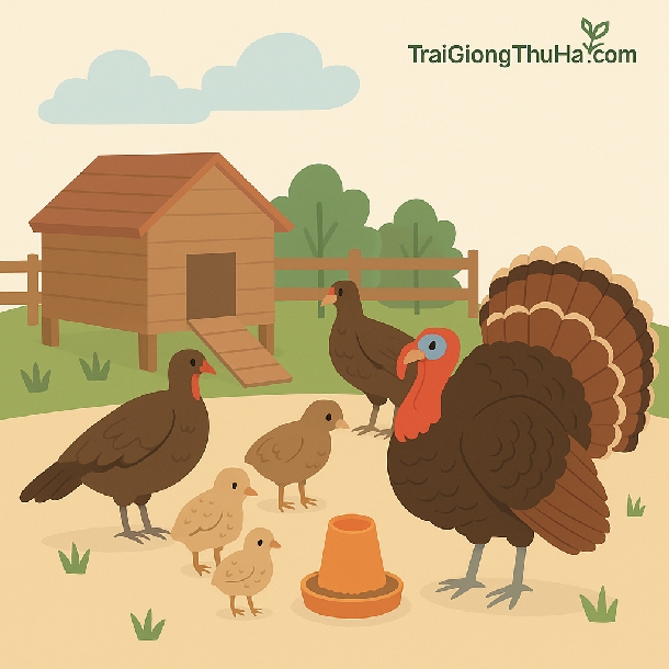 Chăn Nuôi Gà Tây Tại Nhà Có Khó Không? Chia Sẻ Kinh Nghiệm Thực Tế Từ Người Nuôi Thành Công