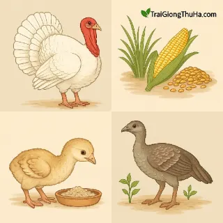 Khám Phá Giống Gà Tây Huba: Nguồn Gốc, Năng Suất Thịt Cao Và Khả Năng Thích Nghi Tốt